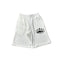 Corteiz 5-Star Alcatraz Island Front Logo Heavyweight Shorts white