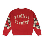 Denim Tears Red Cactus Wreath Crewneck