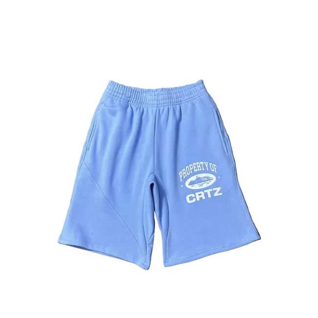 Corteiz "Property of CRTZ" Heavyweight Shorts blue Hover Image