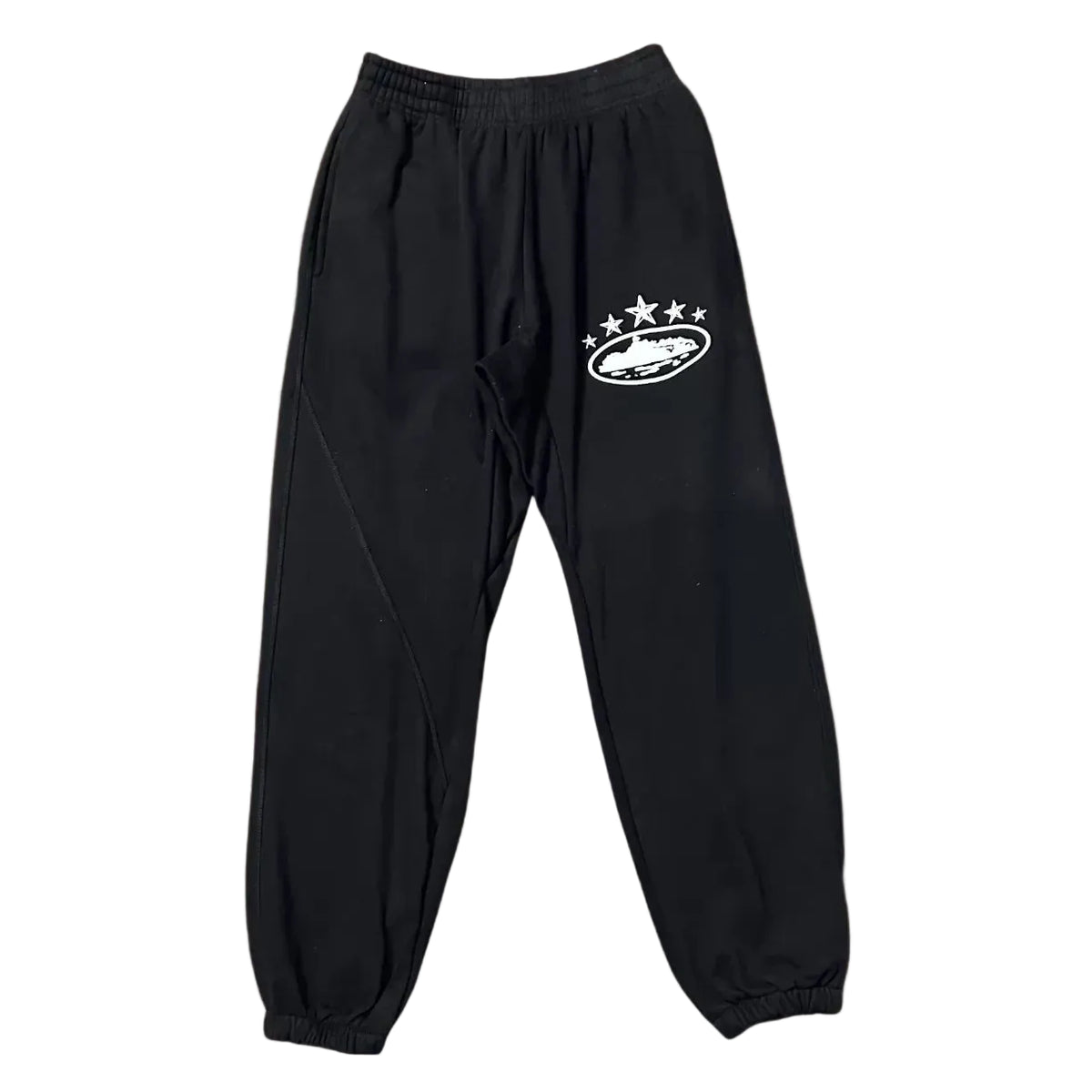 Corteiz 5-Star Devil's Island Heavyweight Sweatpants black