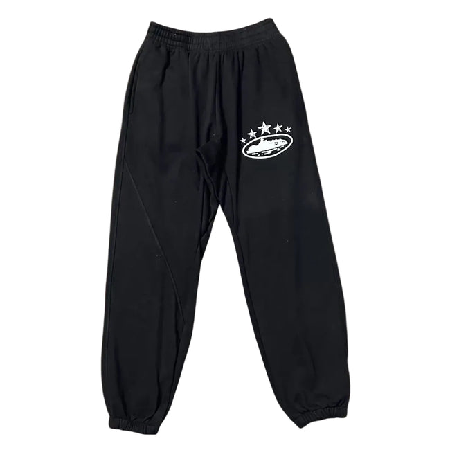 Corteiz 5-Star Devil's Island Heavyweight Sweatpants black Hover Image