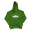 Corteiz Alcatraz Island Heavyweight Hoodie green
