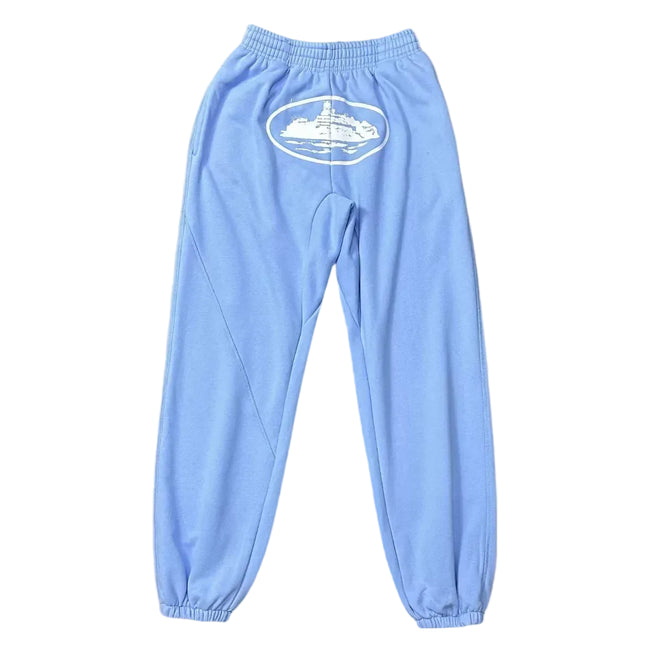 Corteiz Alcatraz Island Heavyweight Sweatpants Light blue Hover Image