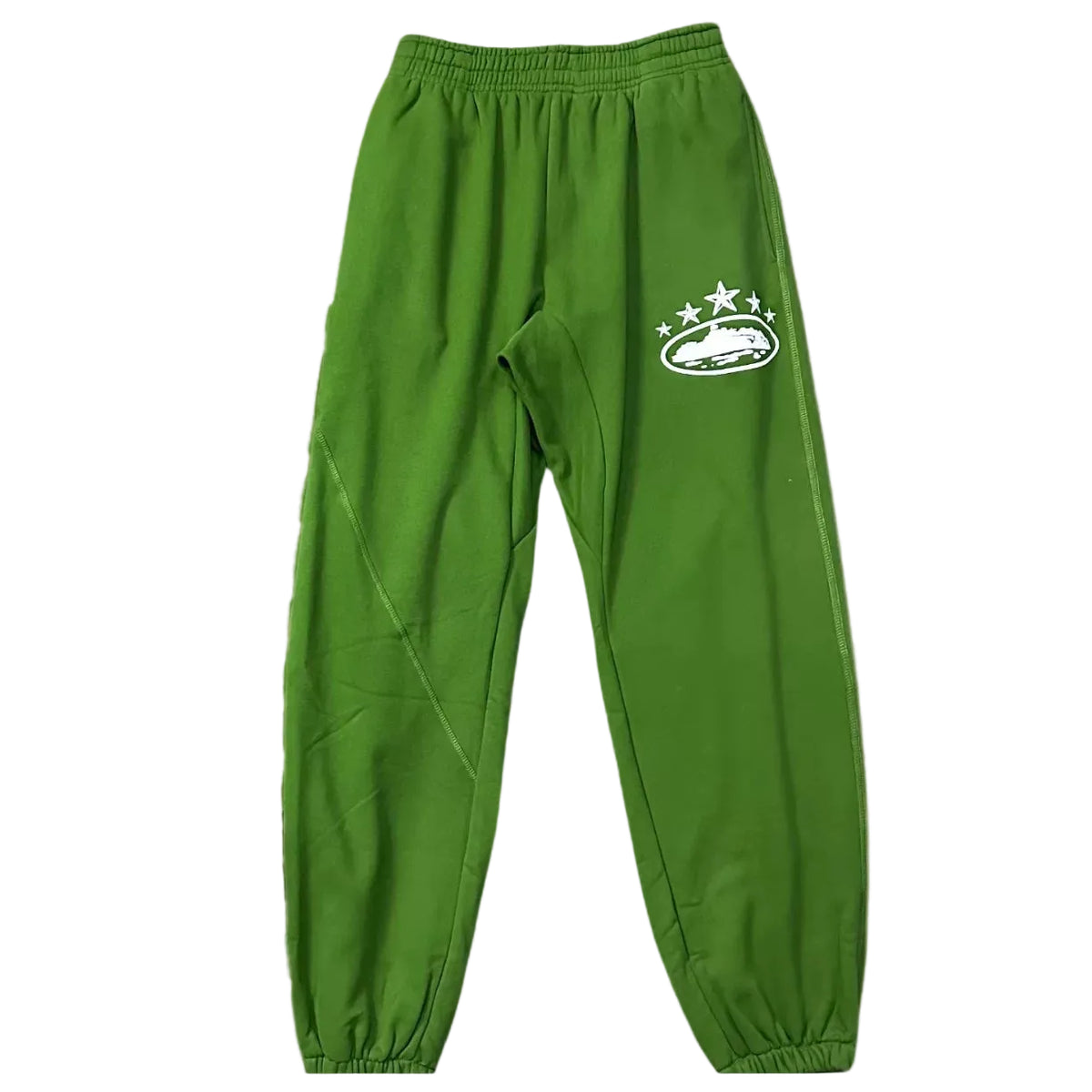 Corteiz 5-Star Devil's Island Heavyweight Sweatpants green
