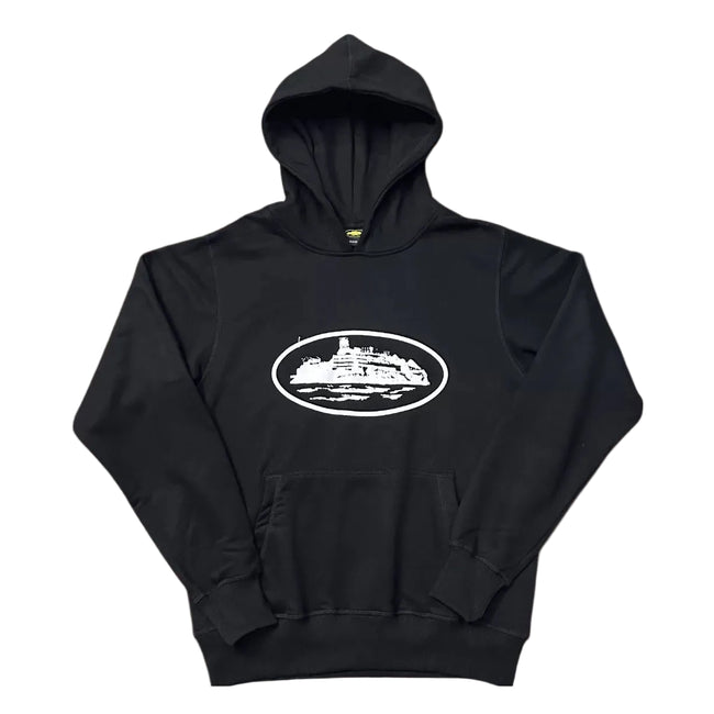 Corteiz Alcatraz Island Heavyweight Hoodie black Hover Image