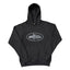 Corteiz Alcatraz Island Heavyweight Hoodie black/grey
