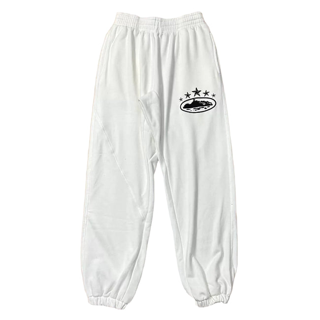 Corteiz 5-Star Devil's Island Heavyweight Sweatpants white Hover Image