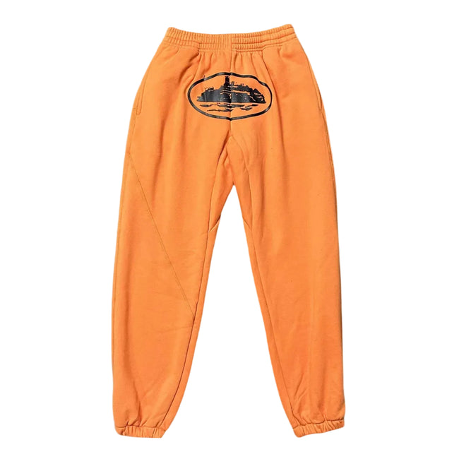 Corteiz Alcatraz Island Heavyweight Sweatpants orange Hover Image