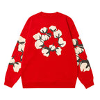 Denim Tears Red Crewneck Sweatshirt