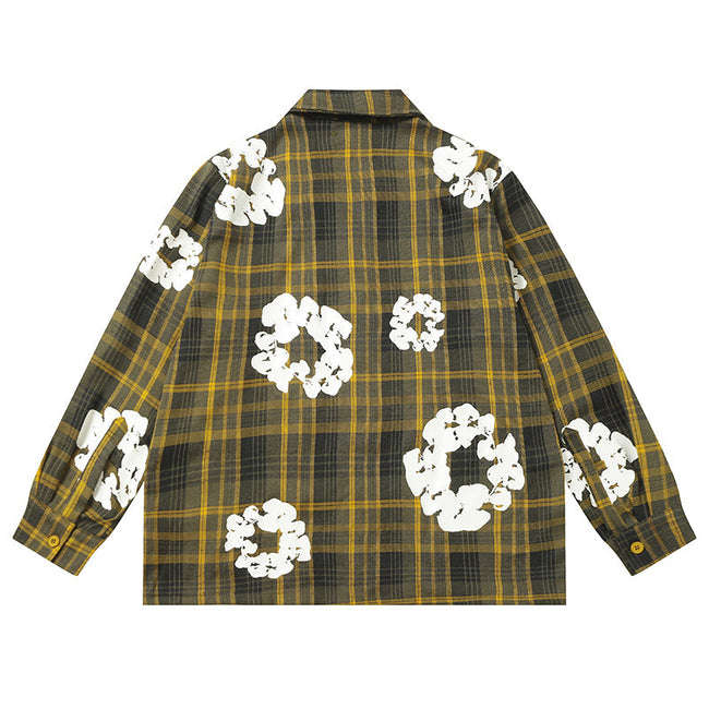 Denim Tears Shirt Kapok Plaid Long sleeve shirt Main Image